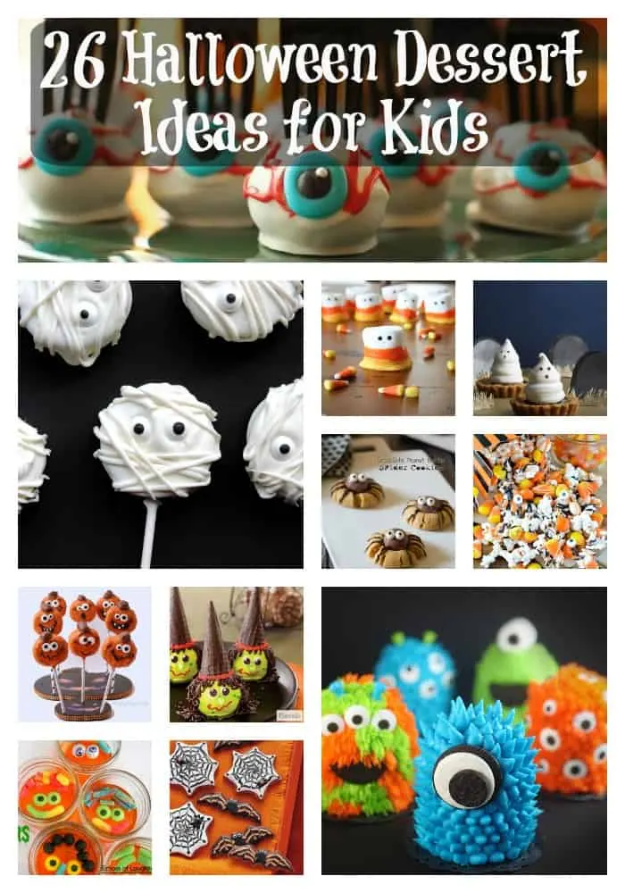 26 Halloween Dessert Ideas for Kids
