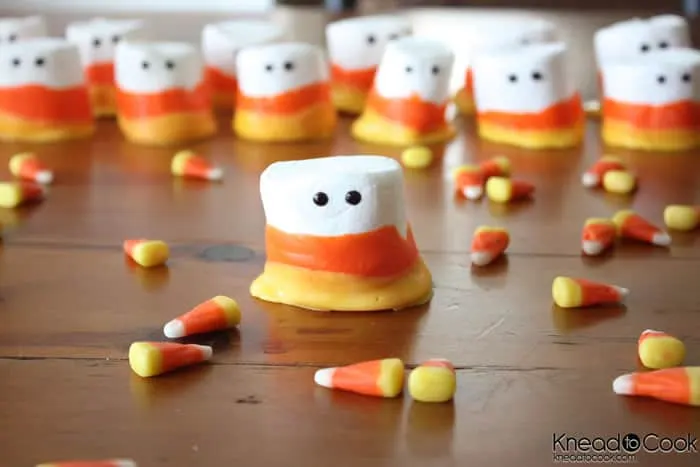 Candy Corn Marshmallows