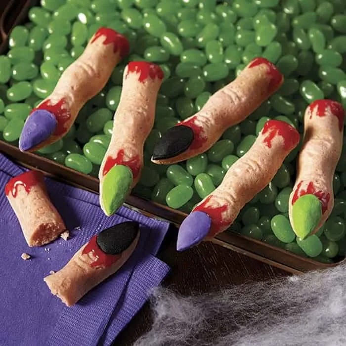 Witch Finger Cookies
