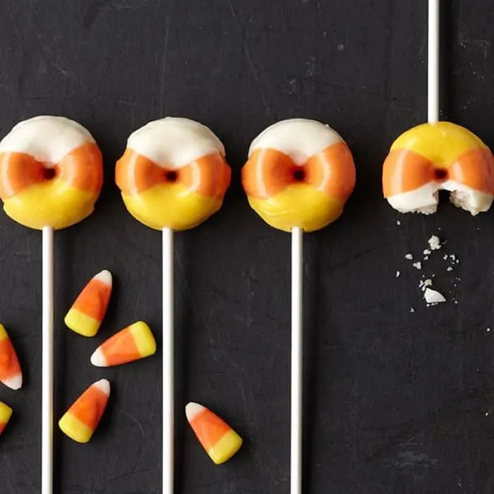 candy Corn Doughnuts
