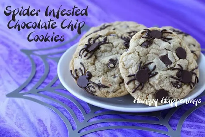 spider-infested-chocolate-chip-cookies