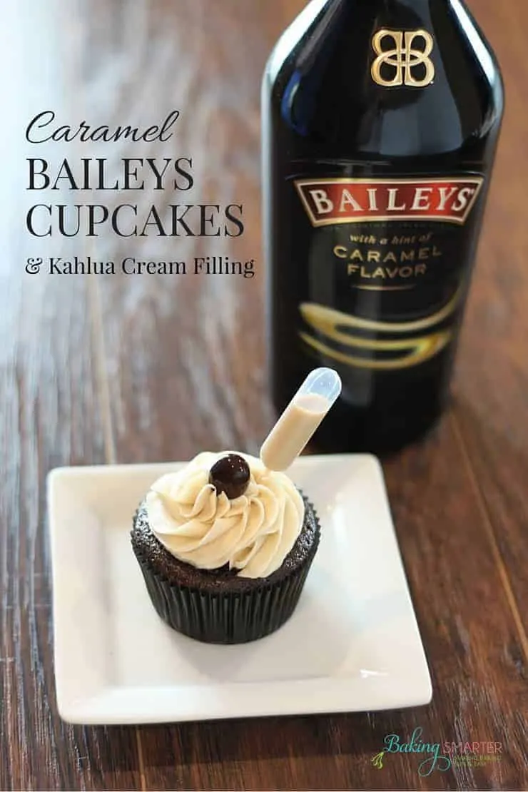 Caramel Baileys Cupcakes